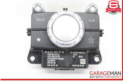 14-17 Mercedes W212 E350 Center Console Head Unit Controller Knob Multi Switch