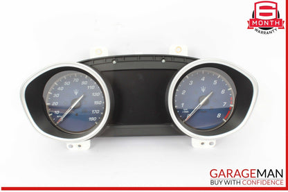 14-17 Maserati Ghibli Speedometer Odometer Instrument Cluster Gauge OEM