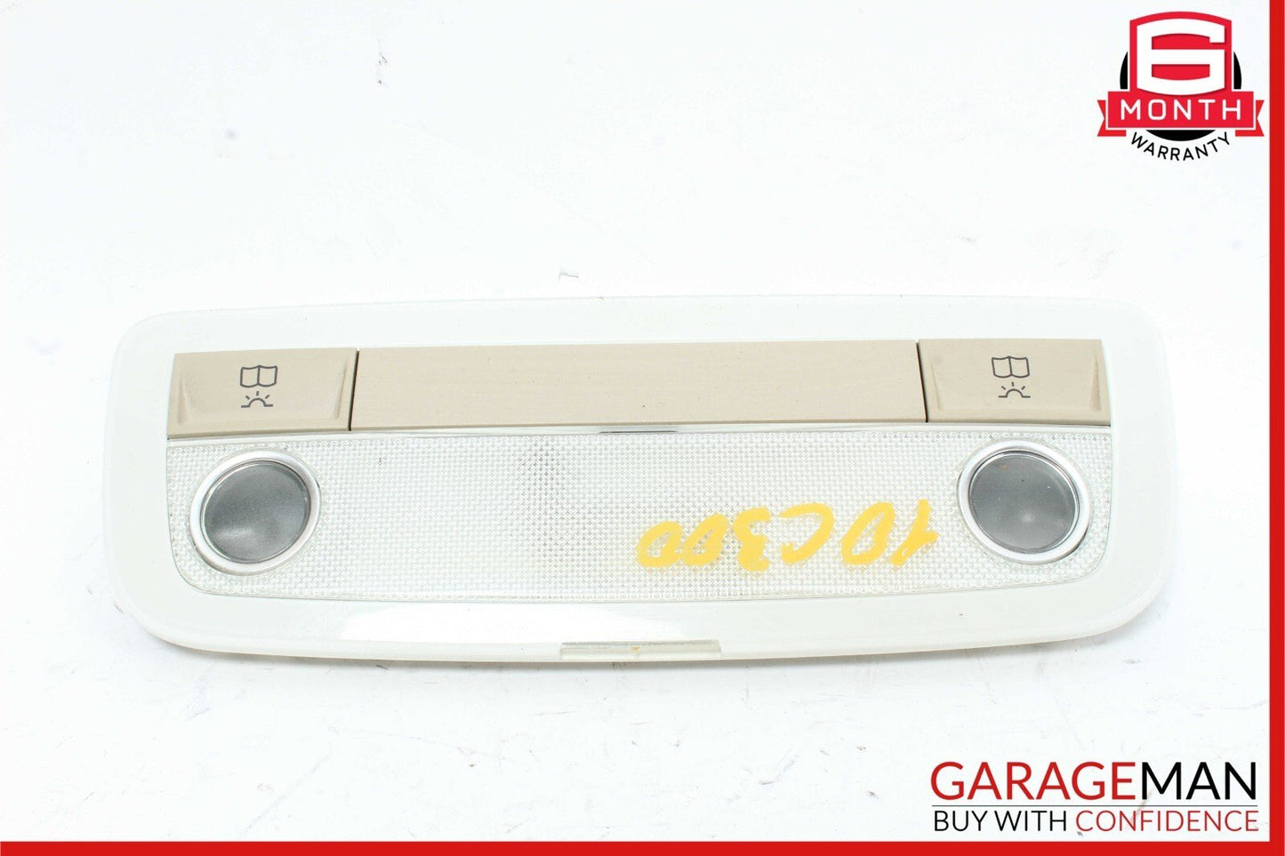 08-21 Mercedes C300 GLA250 A220 Rear Overhead Dome Light Lamp Reading Map Beige