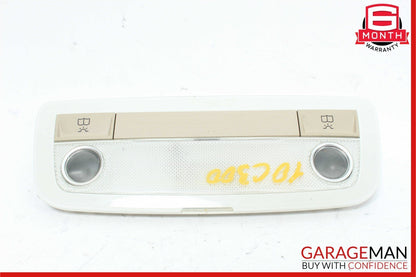 08-21 Mercedes C300 GLA250 A220 Rear Overhead Dome Light Lamp Reading Map Beige