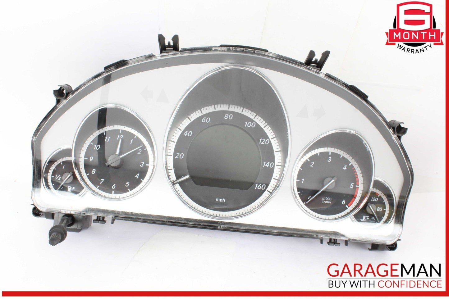 10-13 Mercedes W212 E350 Bluetec Instrument Cluster Speedometer 2129002010 OEM