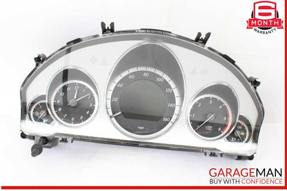 10-13 Mercedes W212 E350 Bluetec Instrument Cluster Speedometer 2129002010 OEM