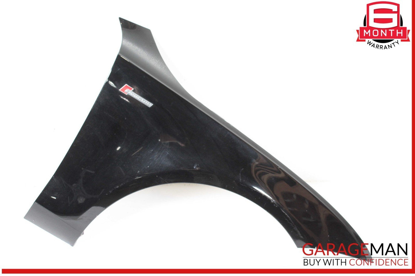 12-18 Audi A7 S7 RS7 Front Right Passenger Side Fender Shell Panel Black OEM