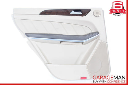 13-16 Mercedes X166 GL450 Rear Left Side Interior Door Panel Cover Trim Assy OEM