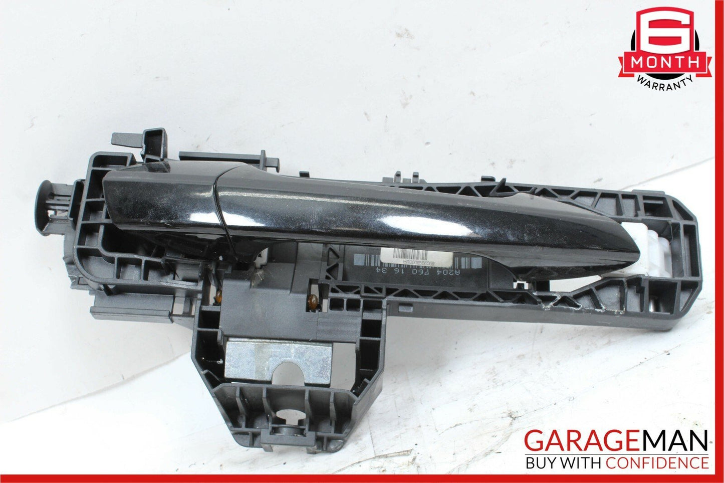 12-14 Mercedes W204 C250 C300 C350 Rear Right Exterior Door Handle Black OEM