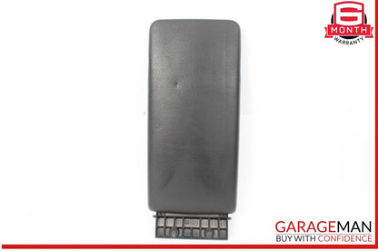 97-04 Mercedes R170 SLK320 Center Console Arm Rest Storage Cover Lid Black OEM