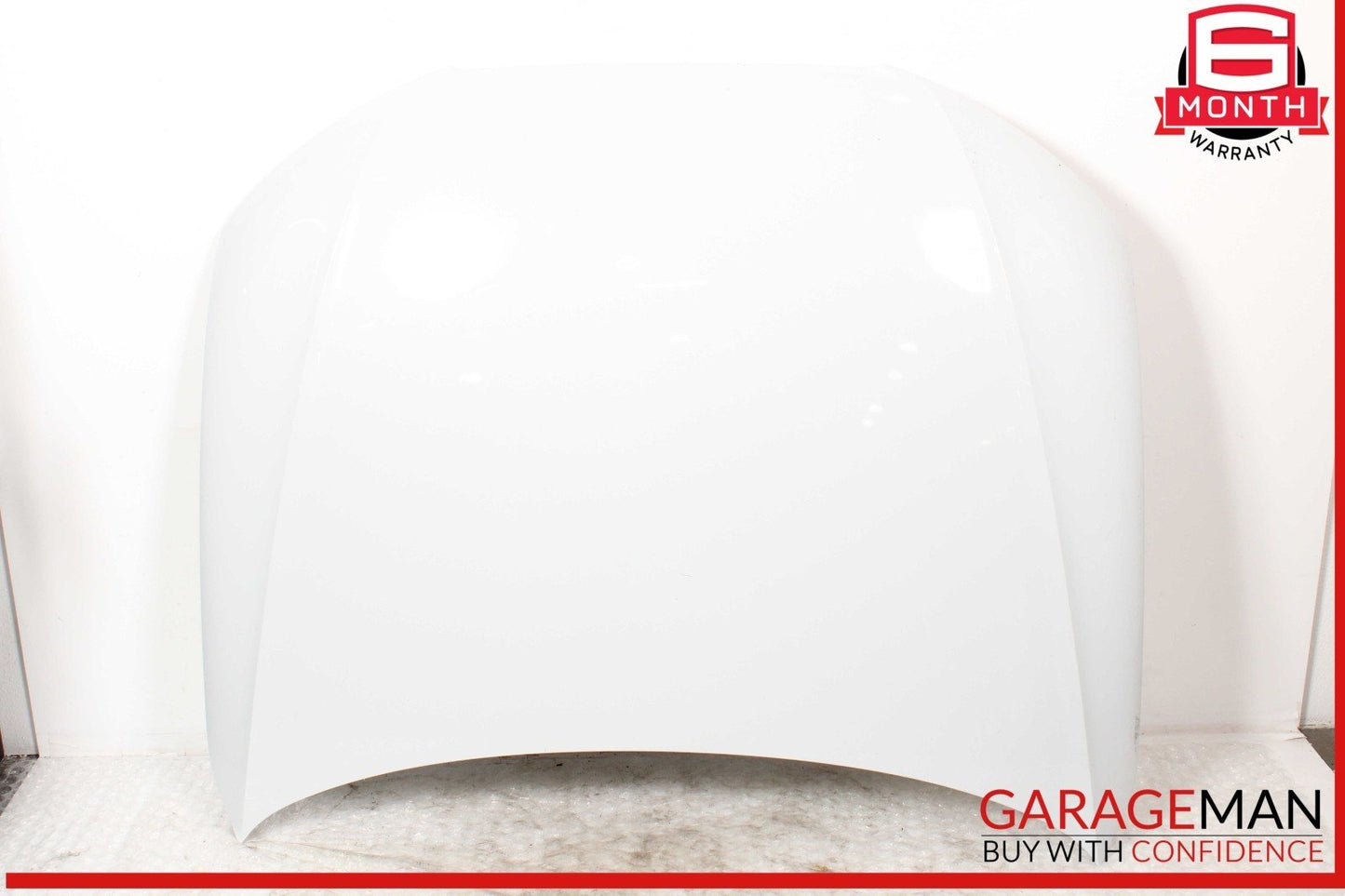 09-16 Audi A4 S4 Front Hood Shell Bonnet Panel White OEM