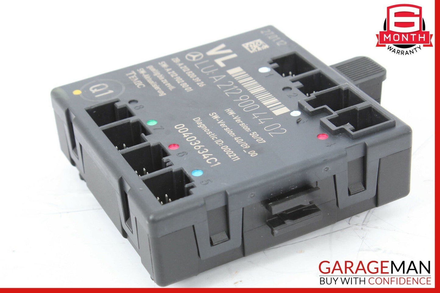 08-14 Mercedes W204 C250 C300 Front Left Side Door Control Module Unit OEM