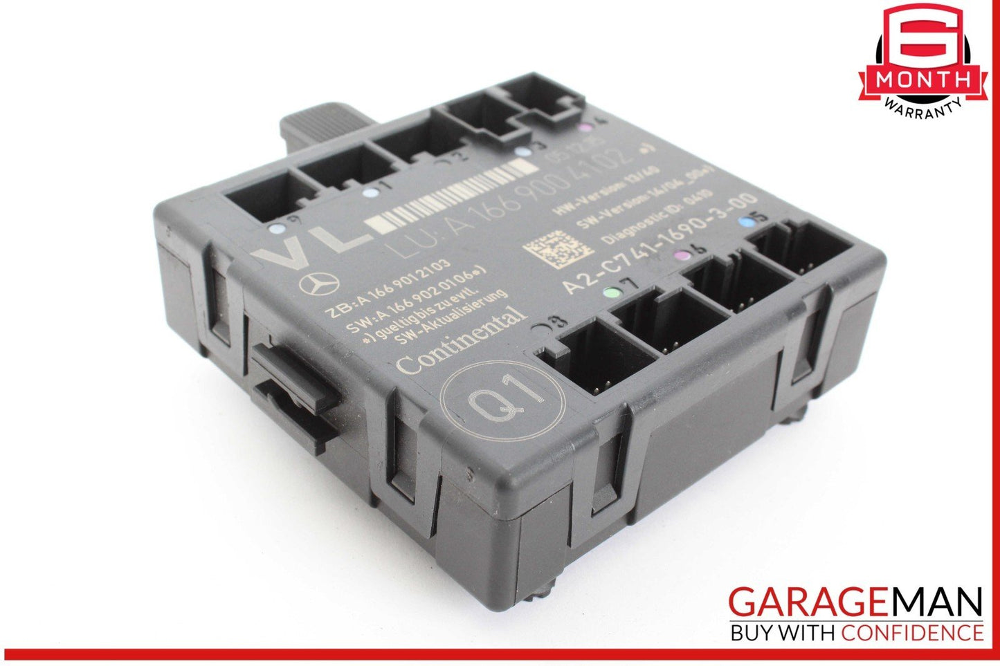 12-20 Mercedes W117 CLA250 Front Left Driver Side Door Control Module Unit OEM