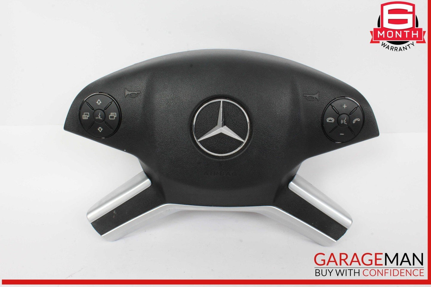 09-13 Mercedes X164 GL450 R350 ML550 Steering Wheel Airbag Air Bag Black OEM
