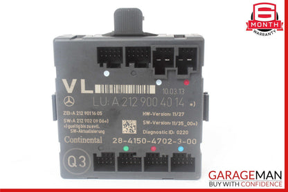 08-18 Mercedes W212 E350 C300 Front Left Driver Side Door Control Module OEM