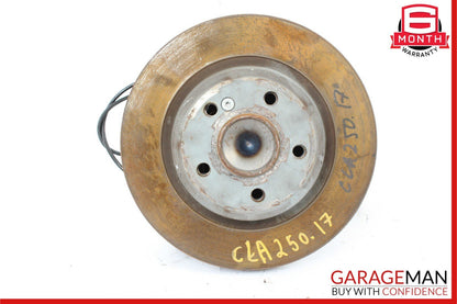 14-19 Mercedes W117 CLA250 Rear Right Wheel Spindle Knuckle Hub Rotor Disc OEM