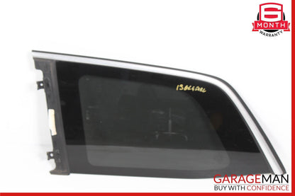 13-19 Mercedes X166 GL450 GLS550 Rear Left Side Quarter Window Glass Trim Assy