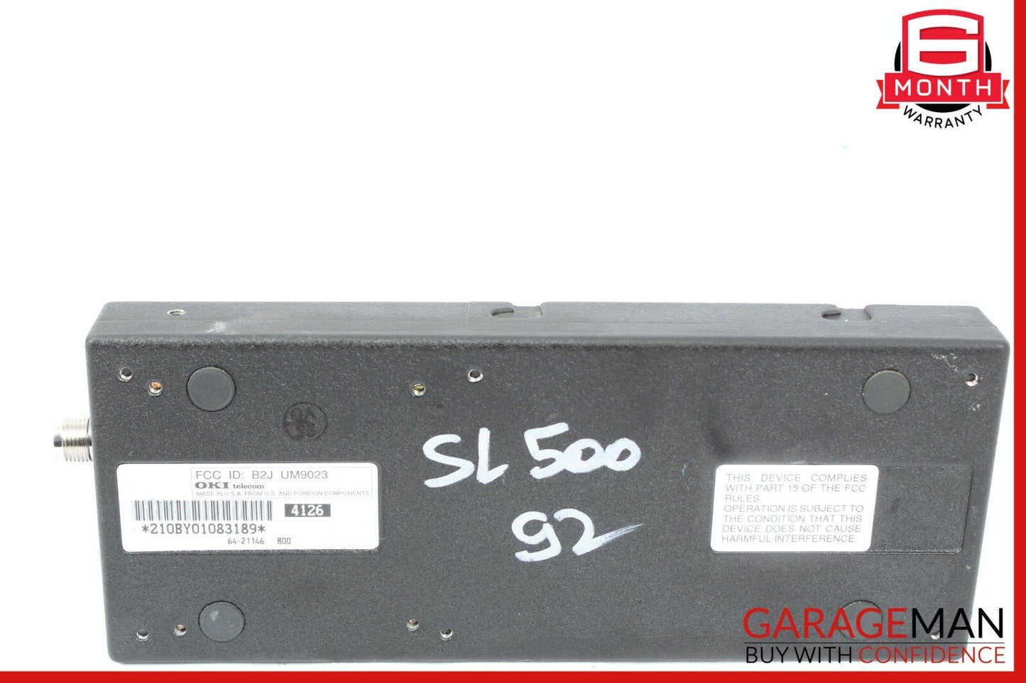 90-02 Mercedes R129 SL600 SL500 Communication Phone Control Module 187182162 OEM