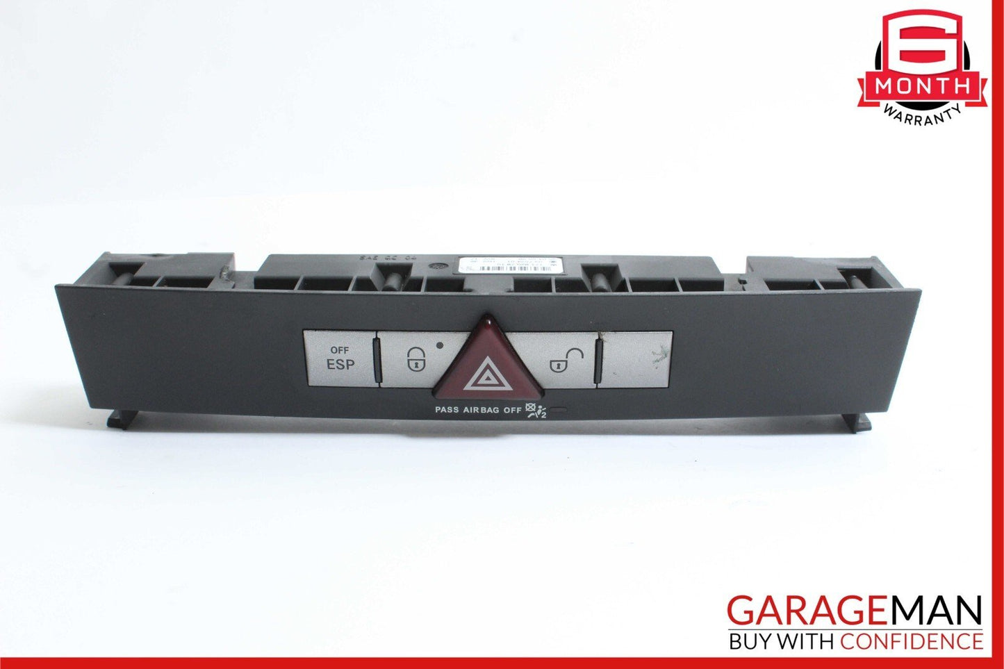 05-11 Mercedes R171 SLK350 SLK280 Door Lock Dash Hazard Light Control Panel