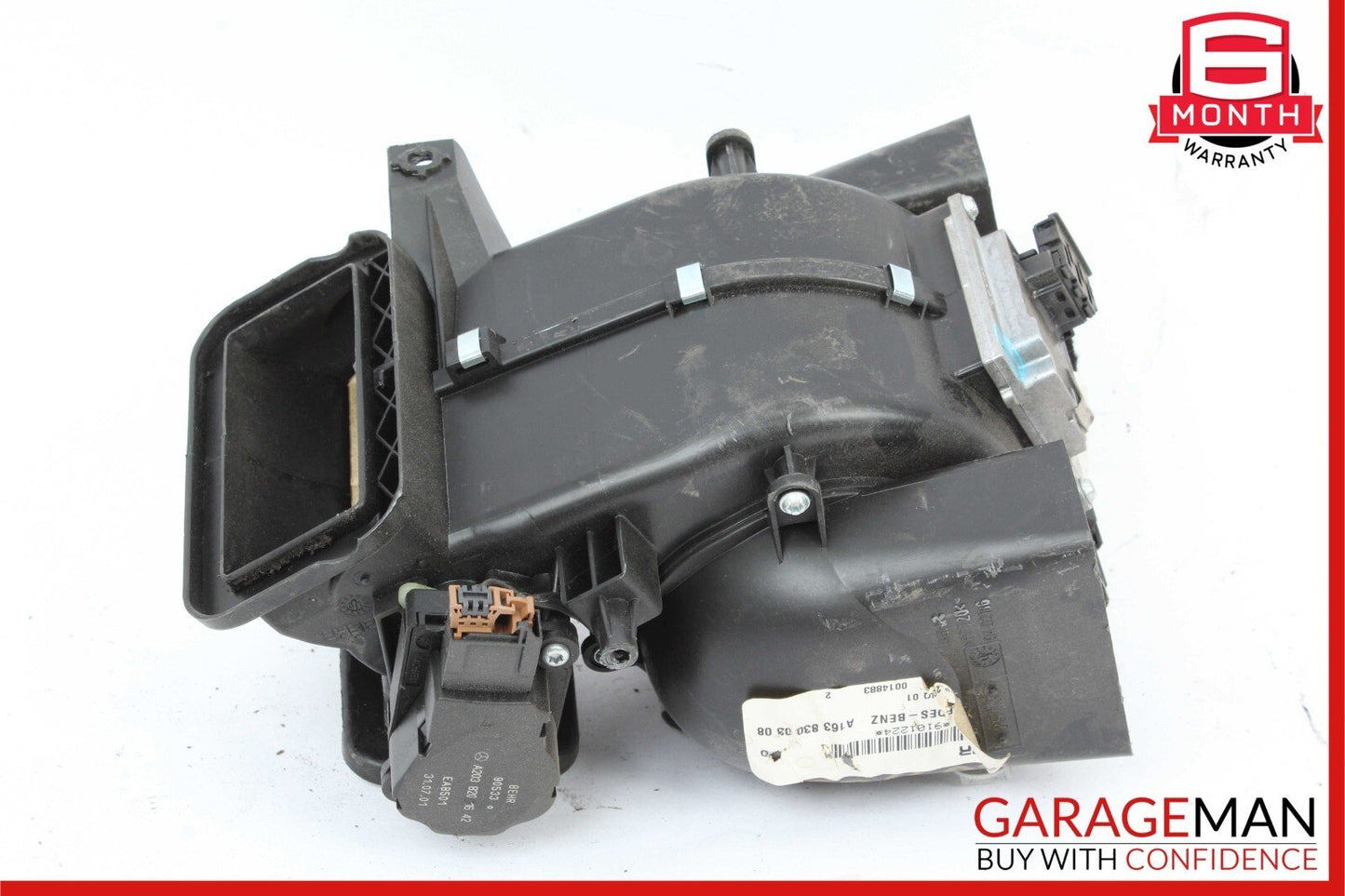 98-05 Mercedes W163 ML320 ML500 ML430 Rear AC A/C Heater Fan Motor Blower Assy