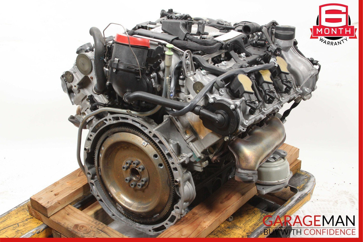 10-12 Mercedes X204 GLK350 3.5L M272 Engine Motor Block Assembly 134k