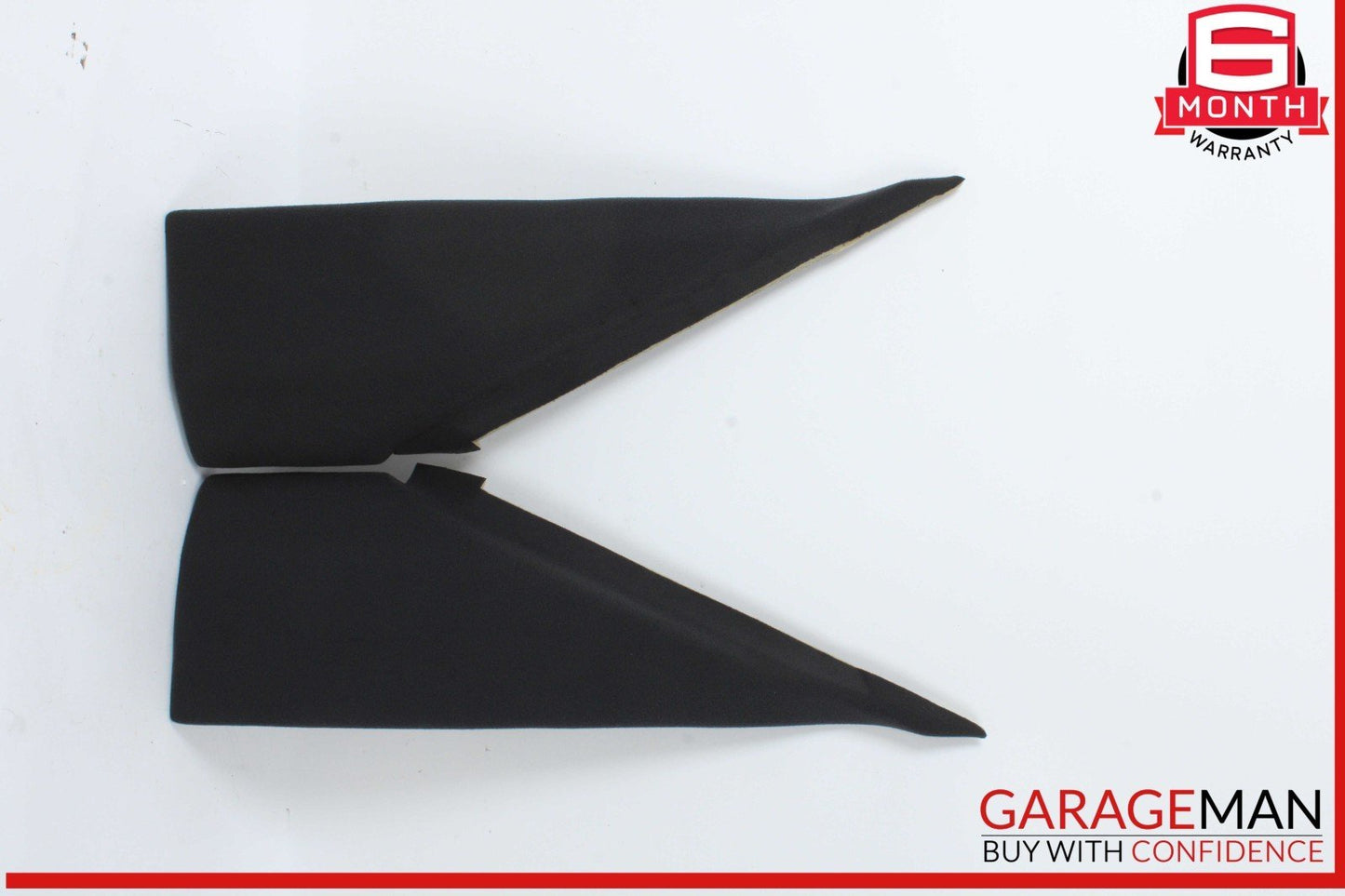 14-20 Maserati Ghibli Rear Right and Left Side Upper C Pillar Cover Trim Panel
