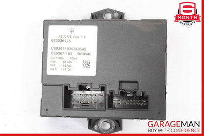 17-20 Maserati Levante M161 Trunk Lid Liftgate Tail Gate Control Module OEM