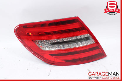 12-14 Mercedes W204 C350 C300 Rear Left Driver Side Taillight Tail Light Lamp
