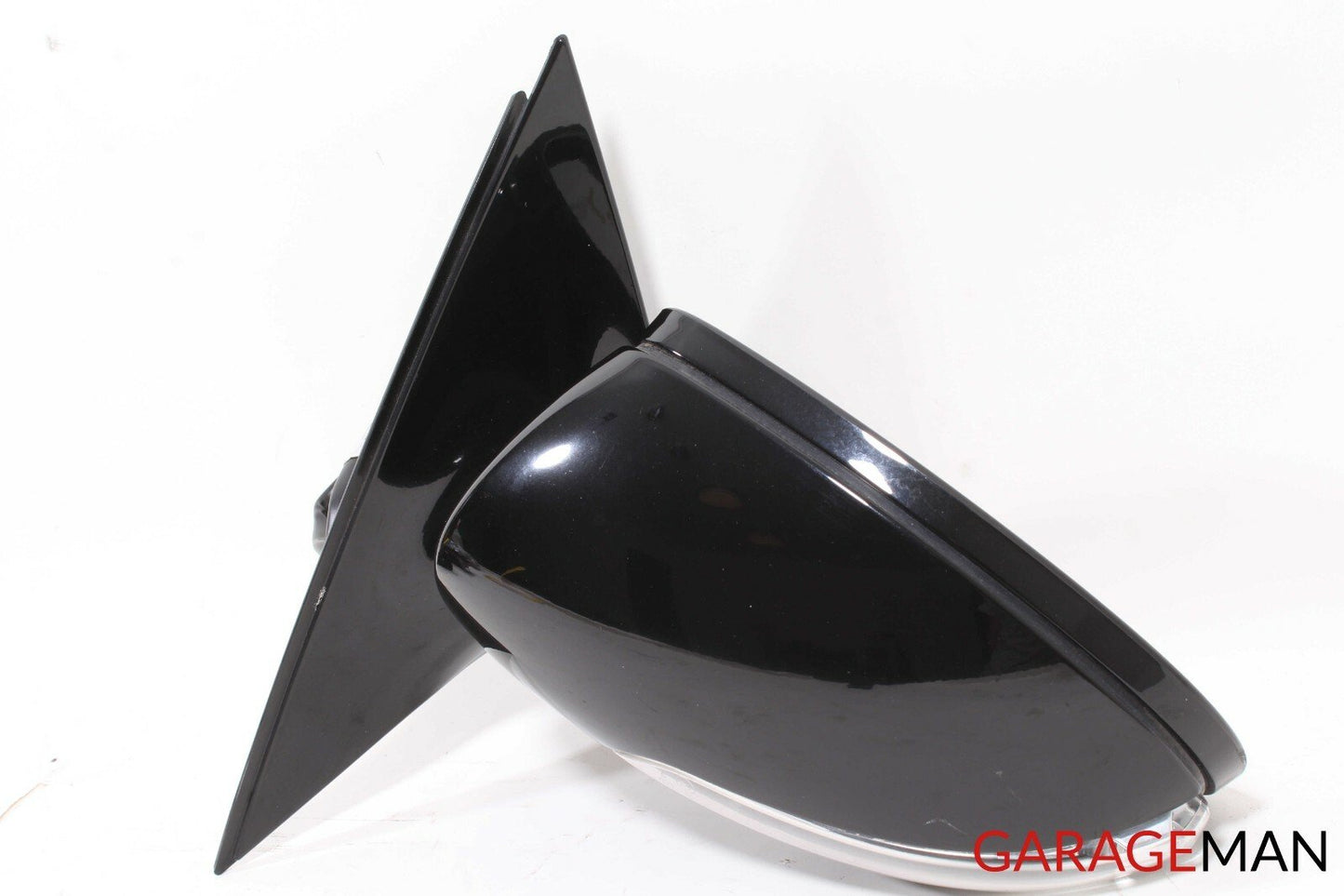 07-09 Mercedes W221 S550 S600 Front Left Driver Side Mirror Door Rear View Black