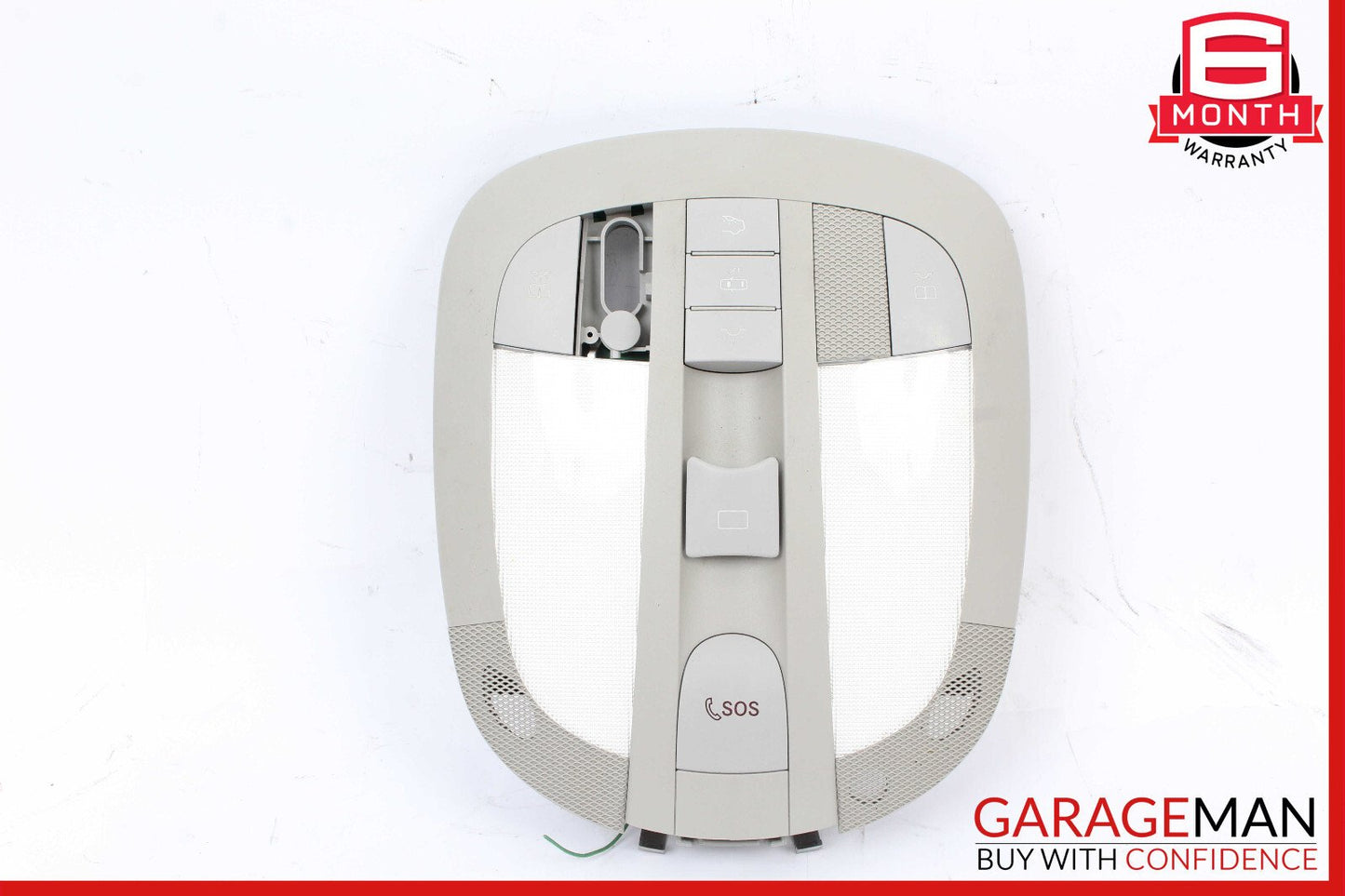 06-13 Mercedes X164 GL450 ML350 R350 Front Overhead Dome Light Lamp Gray OEM