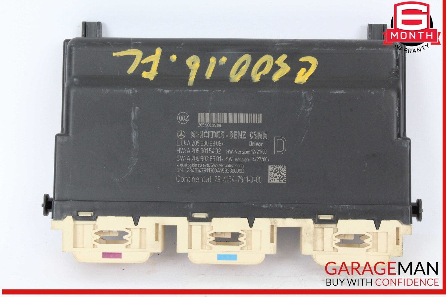 15-20 Mercedes W205 C300 C350e Front Left Driver Side Seat Control Module OEM