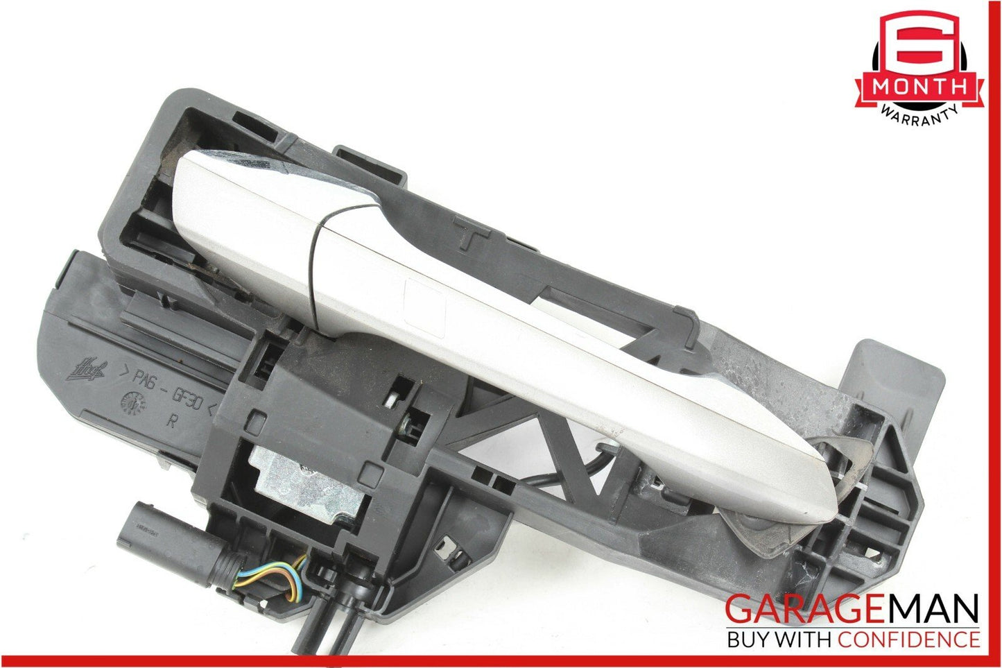 07-13 Mercedes W221 S450 S550 Front Right Exterior Door Handle Keyless Go Silver