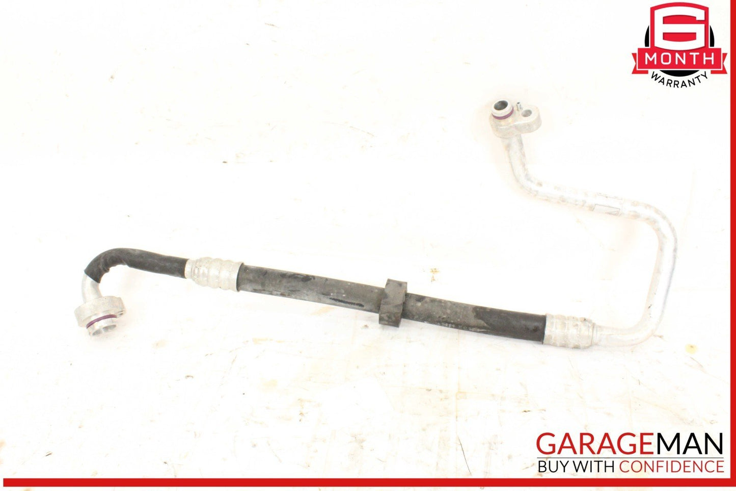 11-18 Porsche Cayenne 958 AC A/C Air Conditioning Suction Hose Tube Line OEM