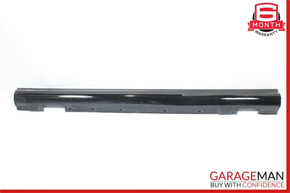 08-14 Mercedes W204 C250 AMG Sport Sedan Left Side Rocker Skirt Panel Black
