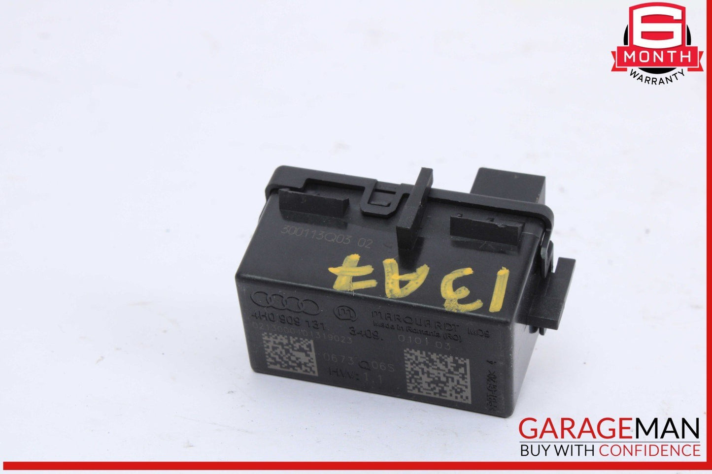 12-18 Audi A7 A6 Ignition Switch Control Lock Relay Module 4H0909131 OEM