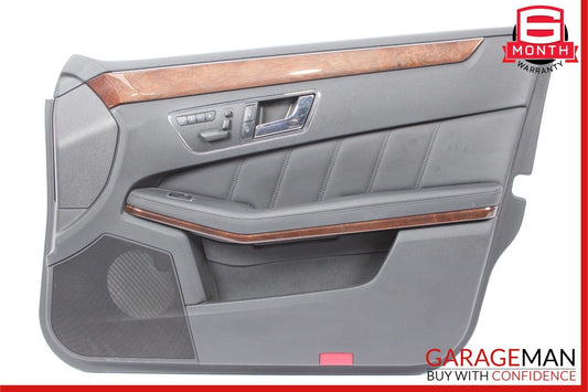 10-13 Mercedes W212 E350 E400 Front Right Interior Door Panel Assembly Black