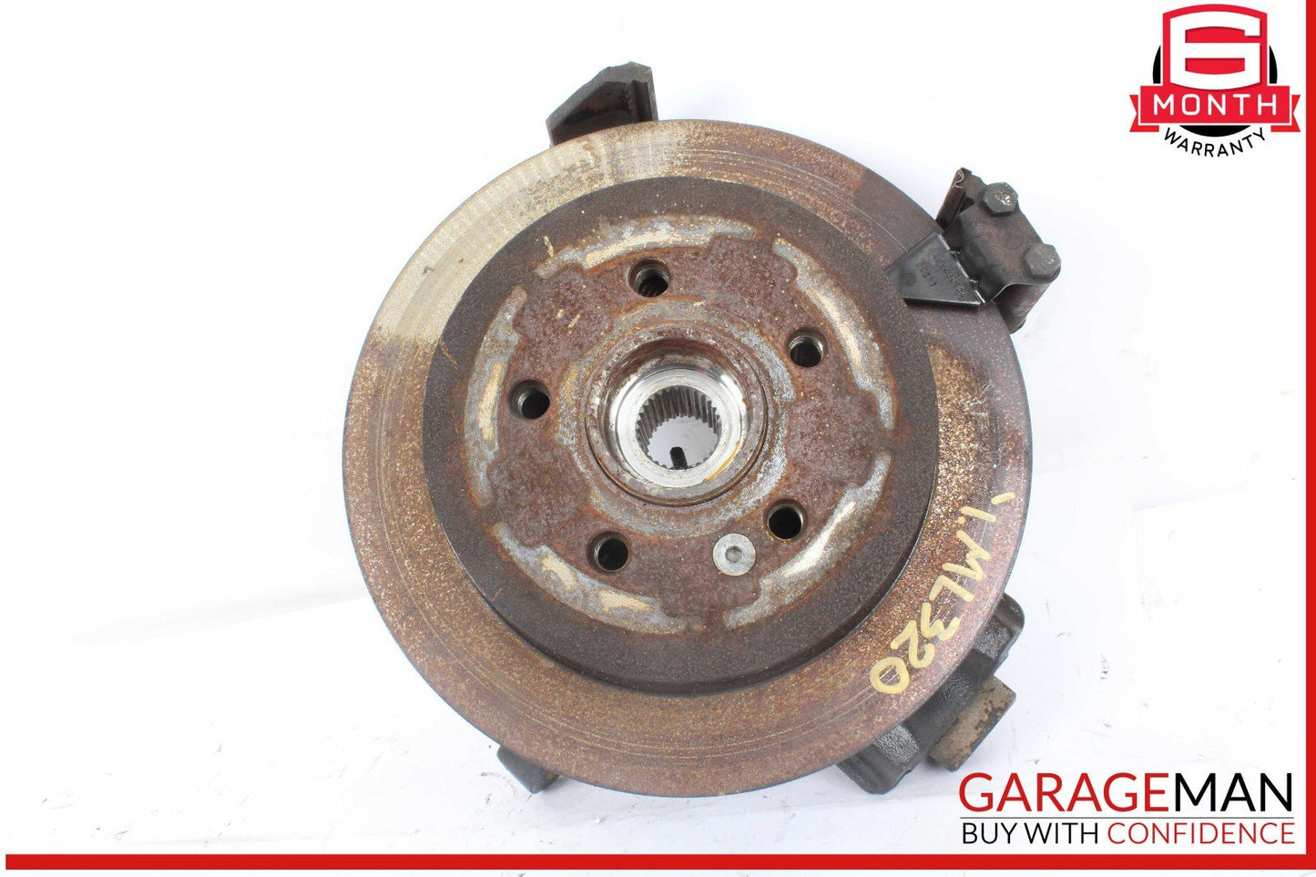 98-05 Mercedes W163 ML350 Rear Right Side Spindle Knuckle Hub w/ Rotor Disc OEM