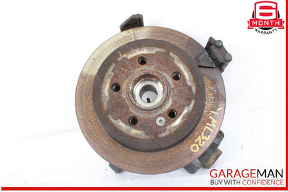 98-05 Mercedes W163 ML350 Rear Right Side Spindle Knuckle Hub w/ Rotor Disc OEM