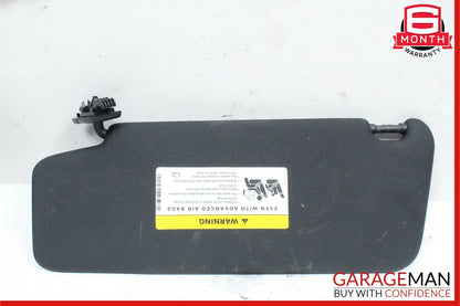 08-14 Mercedes W204 C250 C300 C350 Front Right Side Sunvisor Sun Visor Black