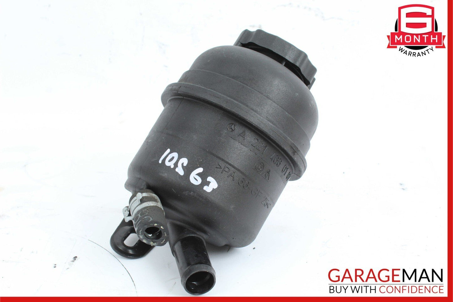 07-13 Mercedes W221 S63 AMG S600 Power Steering Fluid Reservoir 2214660102 OEM