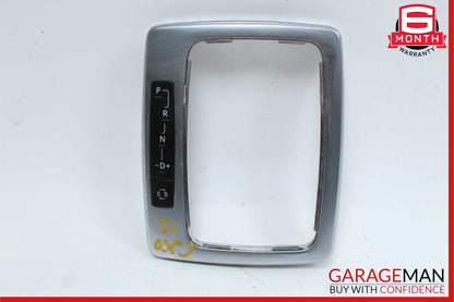 08-14 Mercedes E350 GLK350 C250 Center Console Shift Shifter Bezel Trim Silver