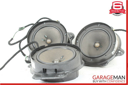 00-06 Mercedes W220 S430 S500 Door Audio Sound Speakers Set of 3 Pc OEM