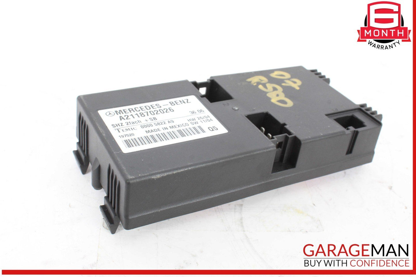06-13 Mercedes W251 R500 Heated Seat Control Module Unit 2118702026 OEM