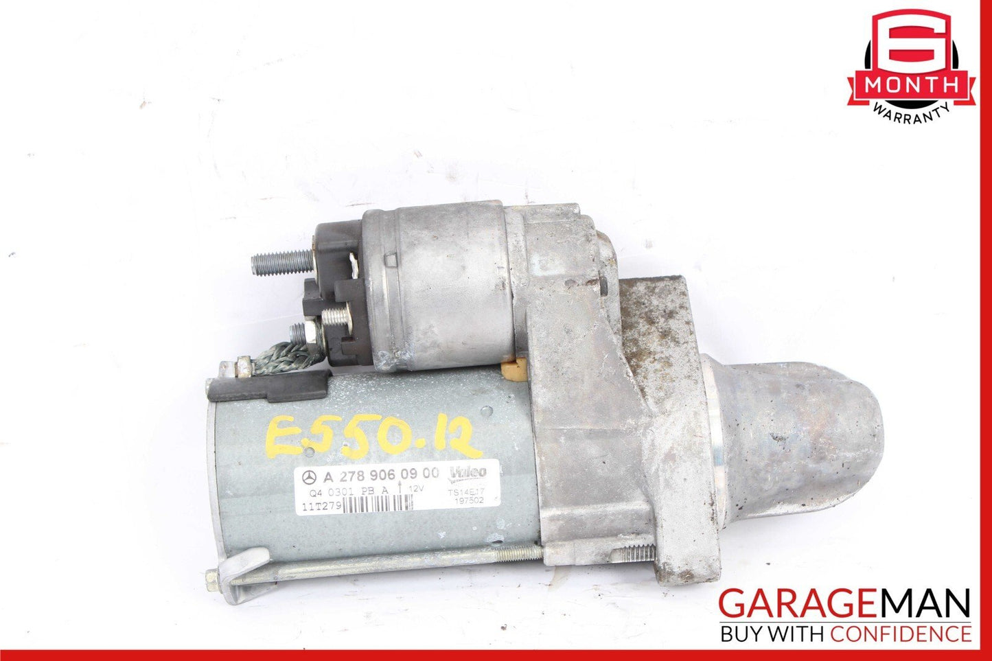 11-20 Mercedes W218 CLS550 S550 SL550 E550 M278 Engine Starter Motor Unit