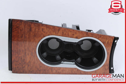 06-12 Mercedes W164 ML350 GL450 Center Console Cup Holder Compartment Wood OEM