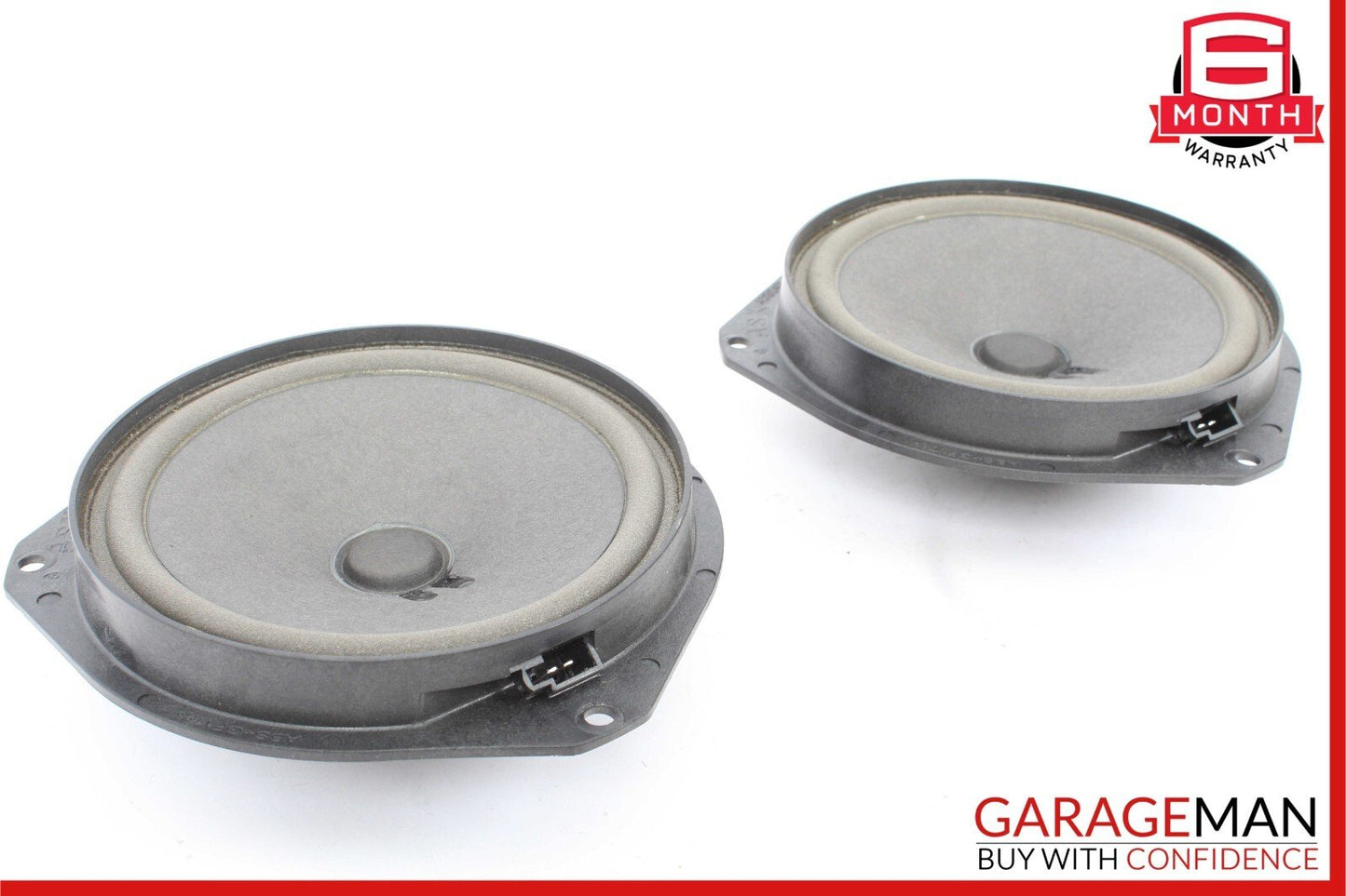 14-17 Maserati Ghibli Rear Right & Left Side Door Sound Audio Speaker Set of 2