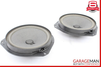 14-17 Maserati Ghibli Rear Right & Left Side Door Sound Audio Speaker Set of 2