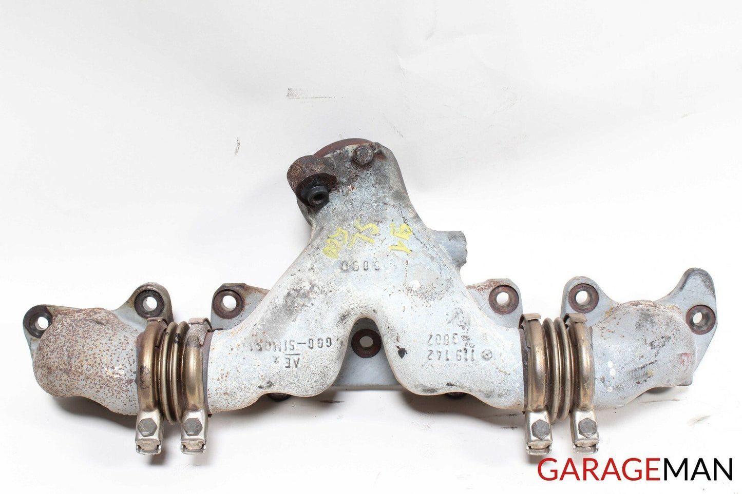 90-92 Mercedes R129 500SL Left Side Exhaust Manifold Header 1191423802 OEM