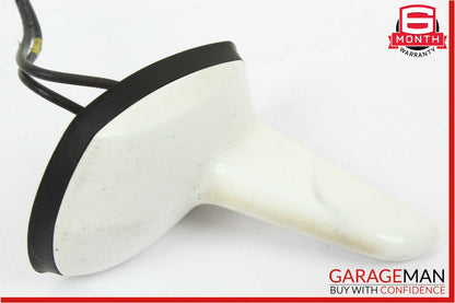 03-09 Mercedes W211 E320 E55 AMG Top Roof Shark Fin Antenna GPS Radio White OEM