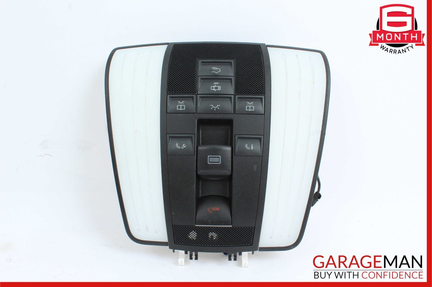 10-16 Mercedes W212 E500 E350 Overhead Dome Light Lamp Black 2129061000 OEM