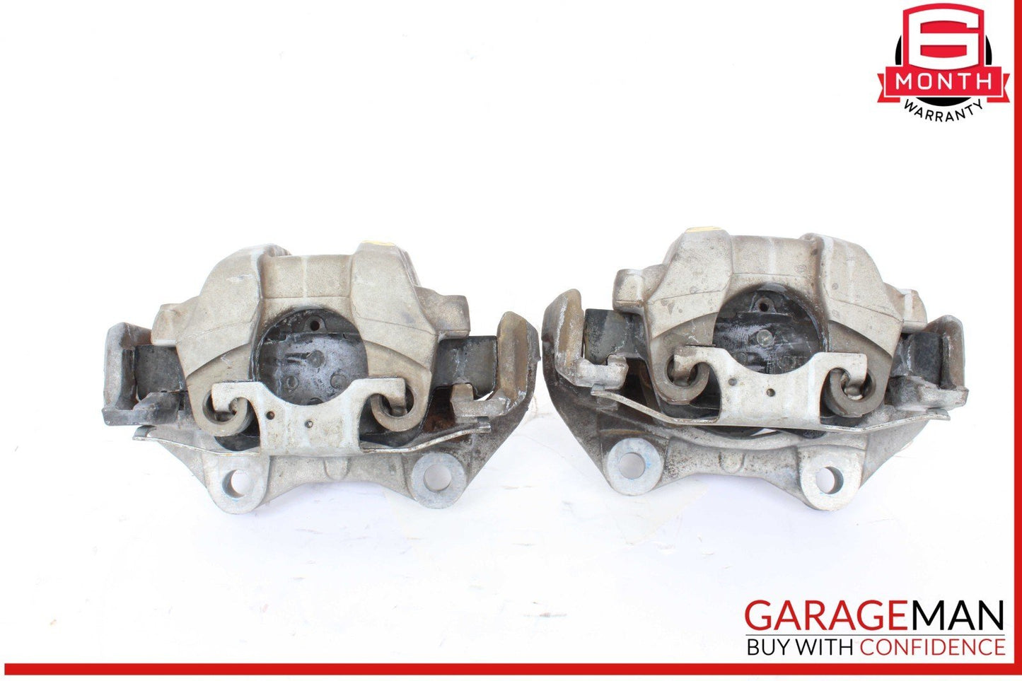 10-18 Mercedes W212 E350 Rear Left & Right Side Brake Caliper Calipers Set OEM