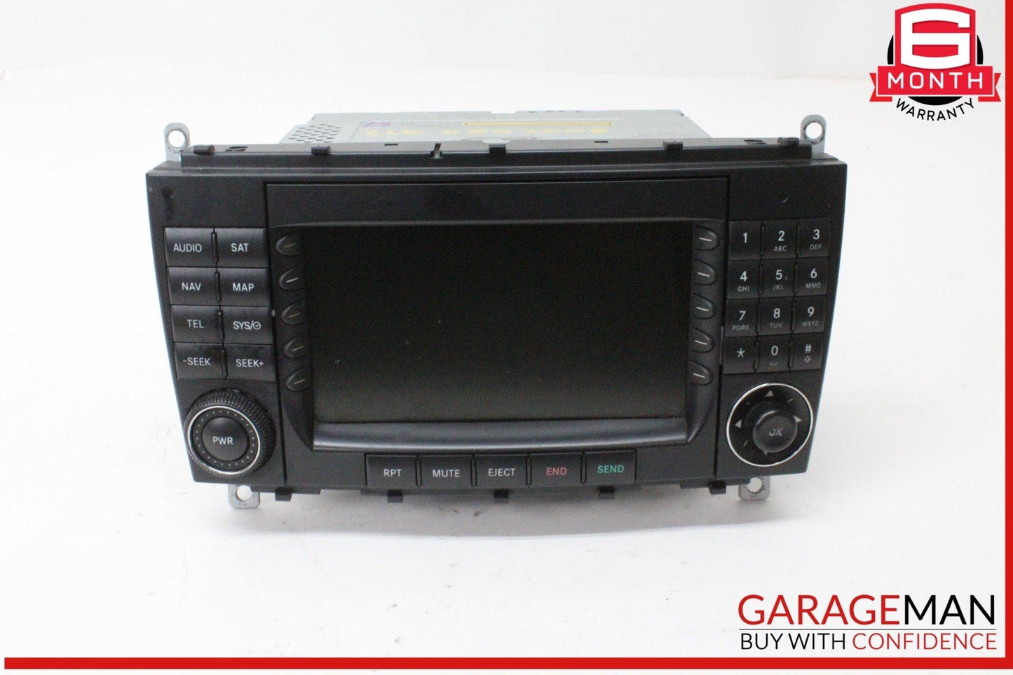 05-09 Mercedes W209 CLK350 Front Dash AM FM Audio Radio Receiver Head Unit OEM