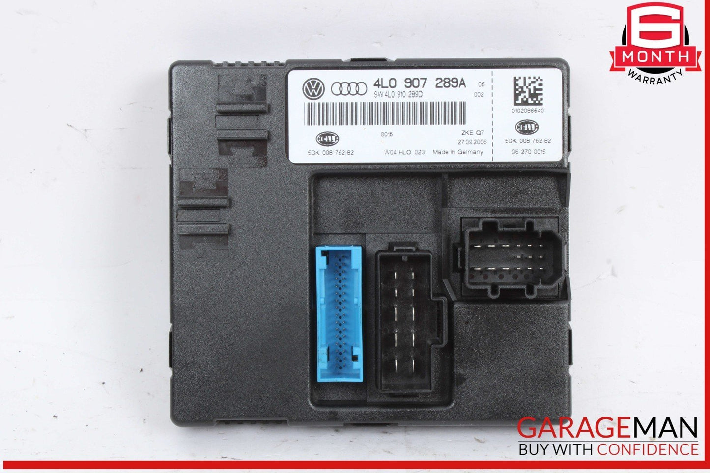 07-09 Audi Q7 Keyless Entry Comfort Control Module Unit Hella 4L0907289A OEM