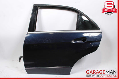 10-16 Mercedes W212 E350 E400 Sedan Rear Left Side Exterior Door Shell OEM